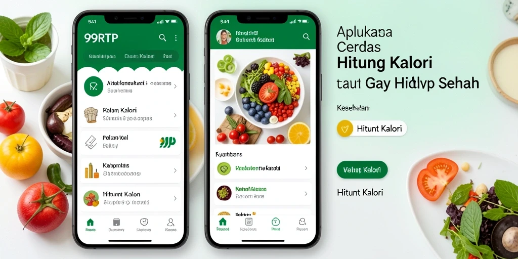Antarmuka pengguna 99RTP yang menarik dan fungsional untuk Hitung Kalori.