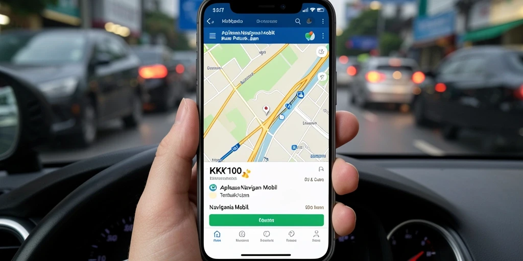 Tampilan antarmuka KPK100 yang intuitif dan menarik.