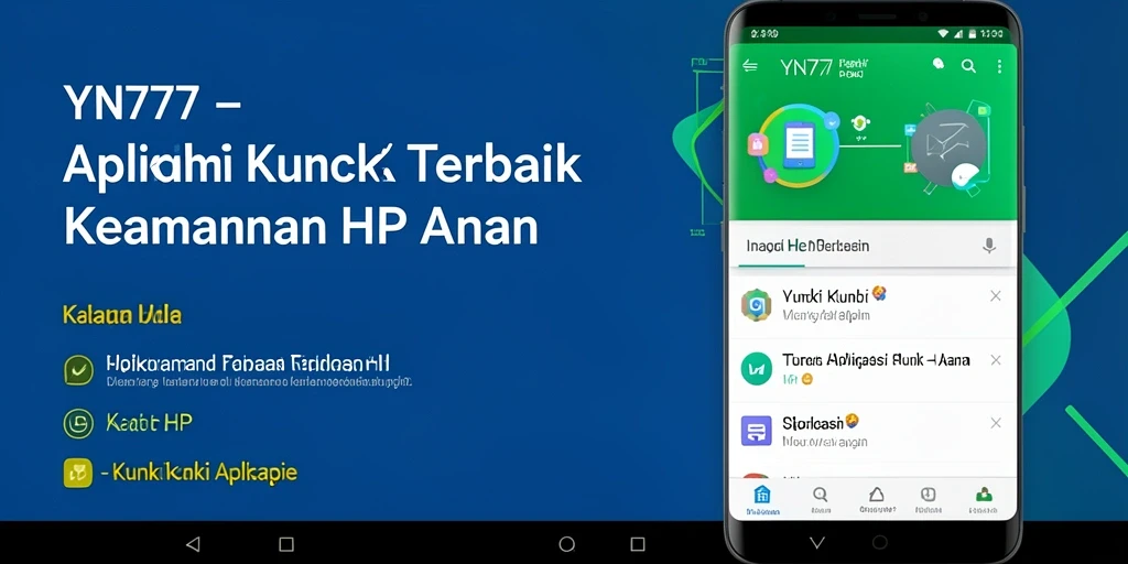 Antarmuka YN777 yang mudah digunakan dan fungsional.