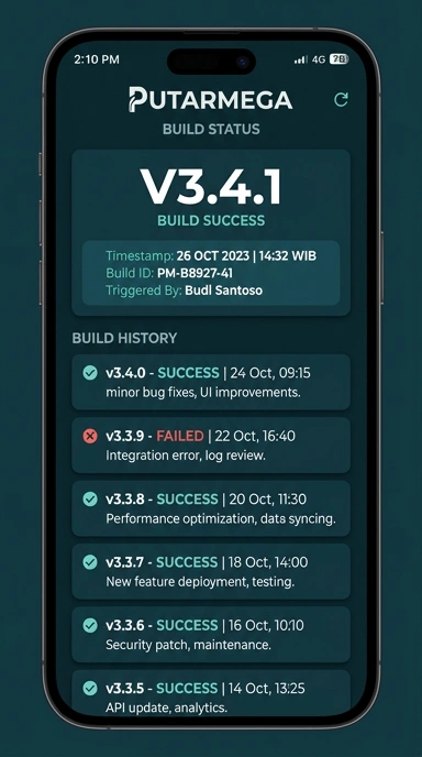 Riwayat Versi Aplikasi putarmega untuk Pengguna Android
